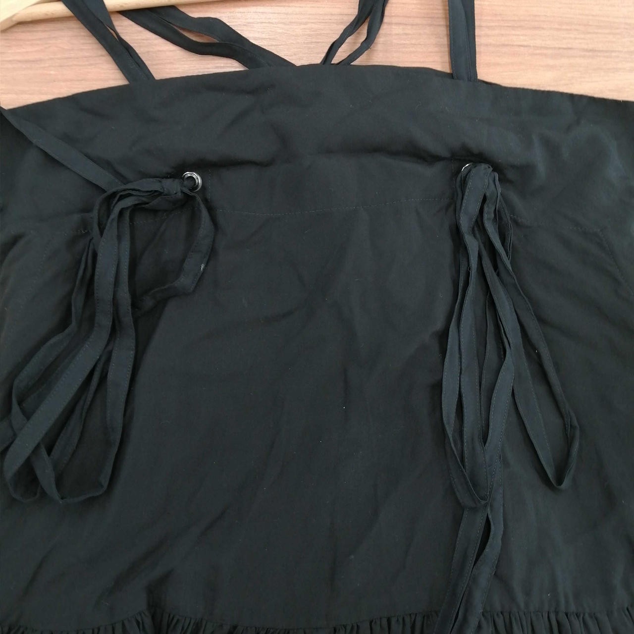 Y’S Black Camisole Dress M 37in Length 34.6in Chest Casual Vintage