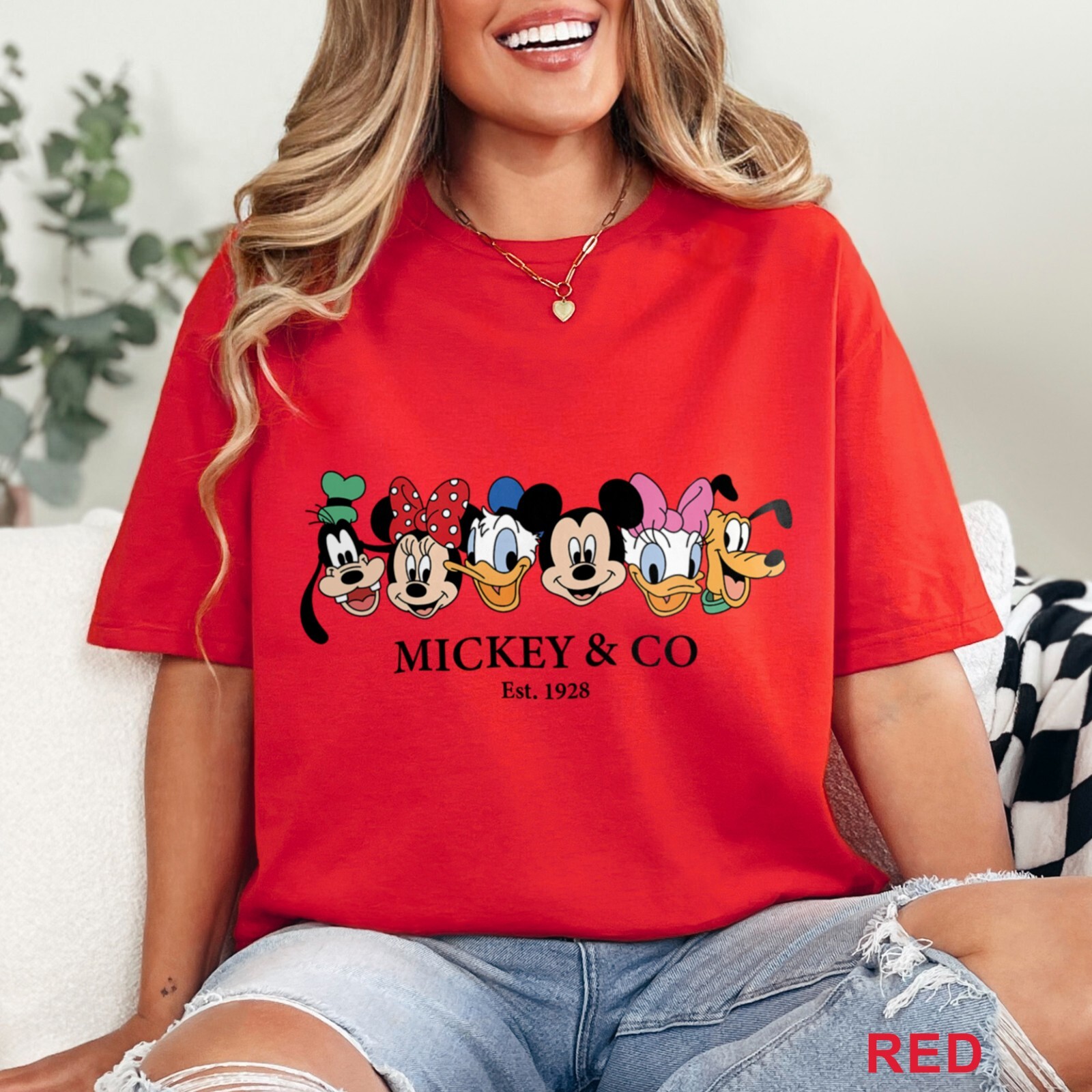 Vintage Mickey & Co 1928 Shirt, Mickey And Friends Shirt, Disneyland Tee, 202787