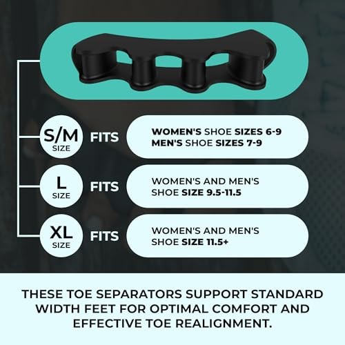 2.0 Firm Edition Toe Separators, Spreaders, Spacers, Large 2.0 Blue