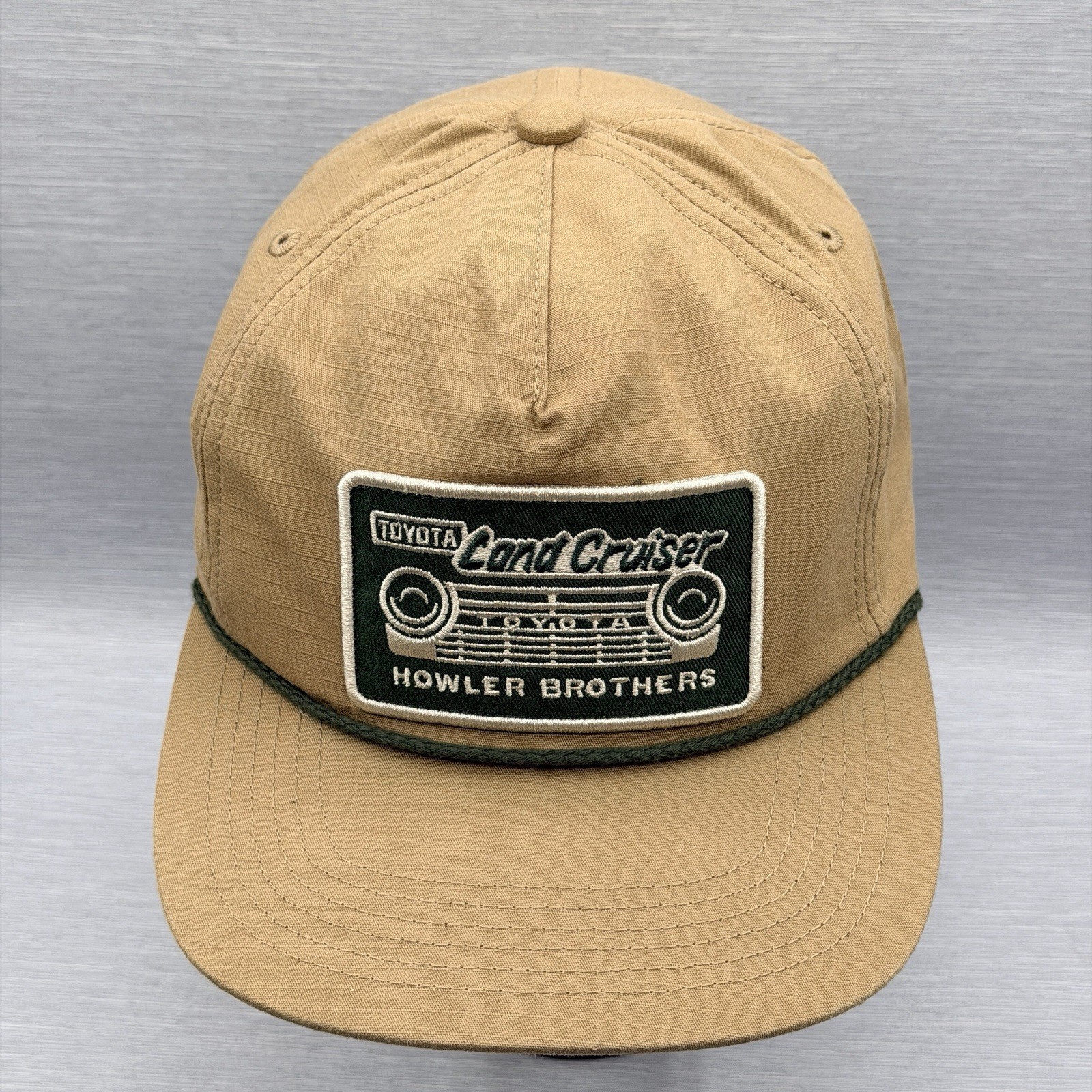Howler Brothers Land Cruiser Cap Tan Baseball Snapback Camping Outdoor Hat