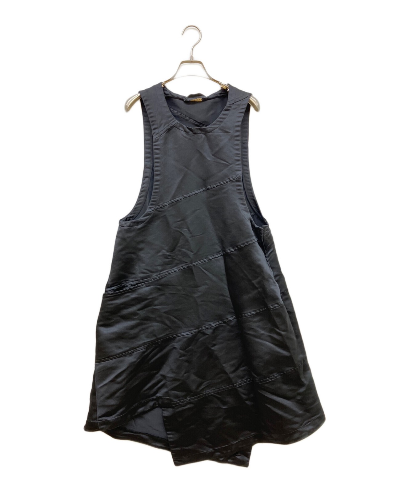 BLACK COMME des GARCONS / (Black Comme des Gar?ons) Polyester Shrink Sleeveless