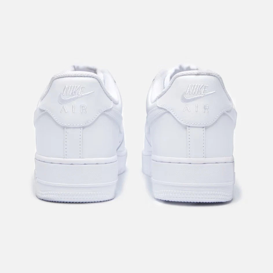 Nike Air Force 1 Low Top Triple White ’07 Mens White Sports Classic Sneaker