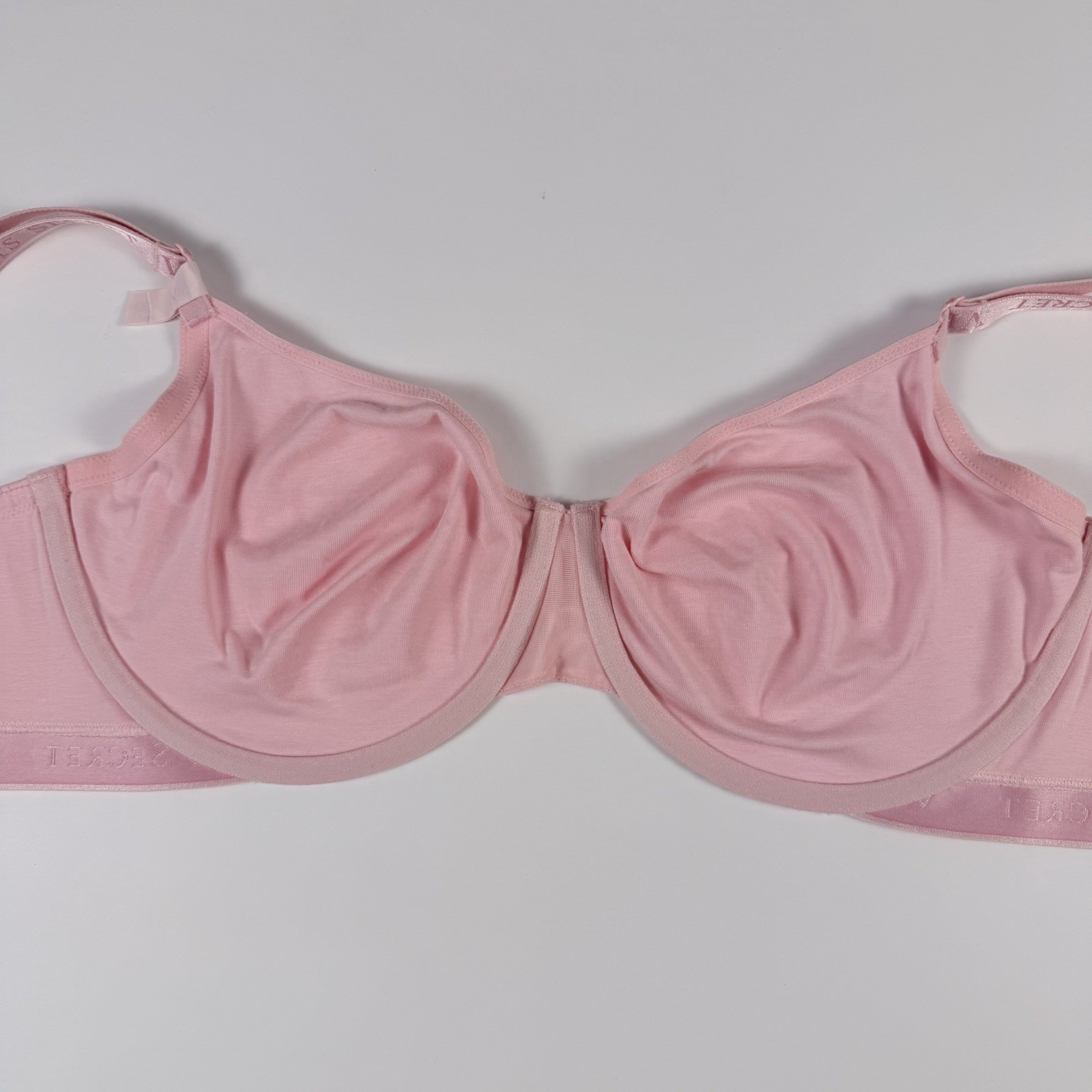Victoria Secret The T-shirt Ultra-Fine Modal Unlined Scoop Pink Bra 40D NWT