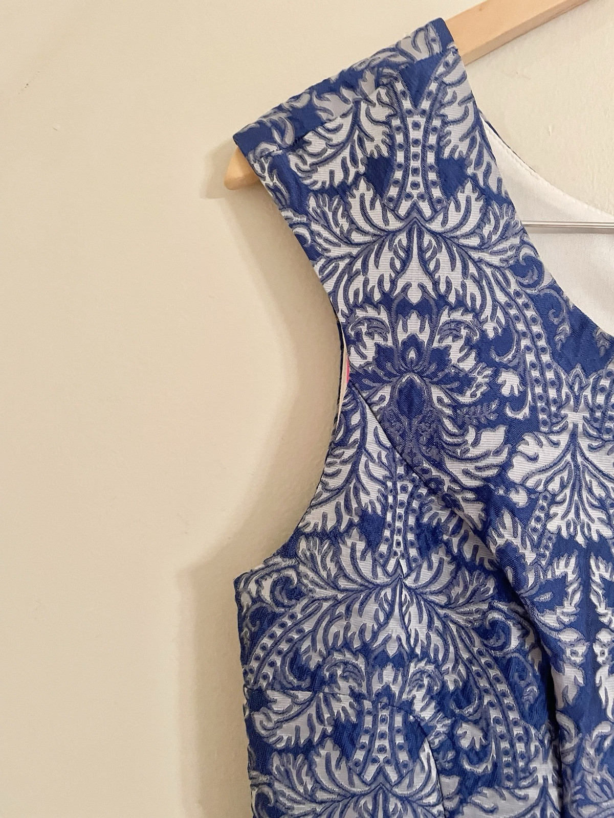 NWOTBetsy J. Blue Baroque Jacquard Dress As seen on TV show The Vampire Diaries