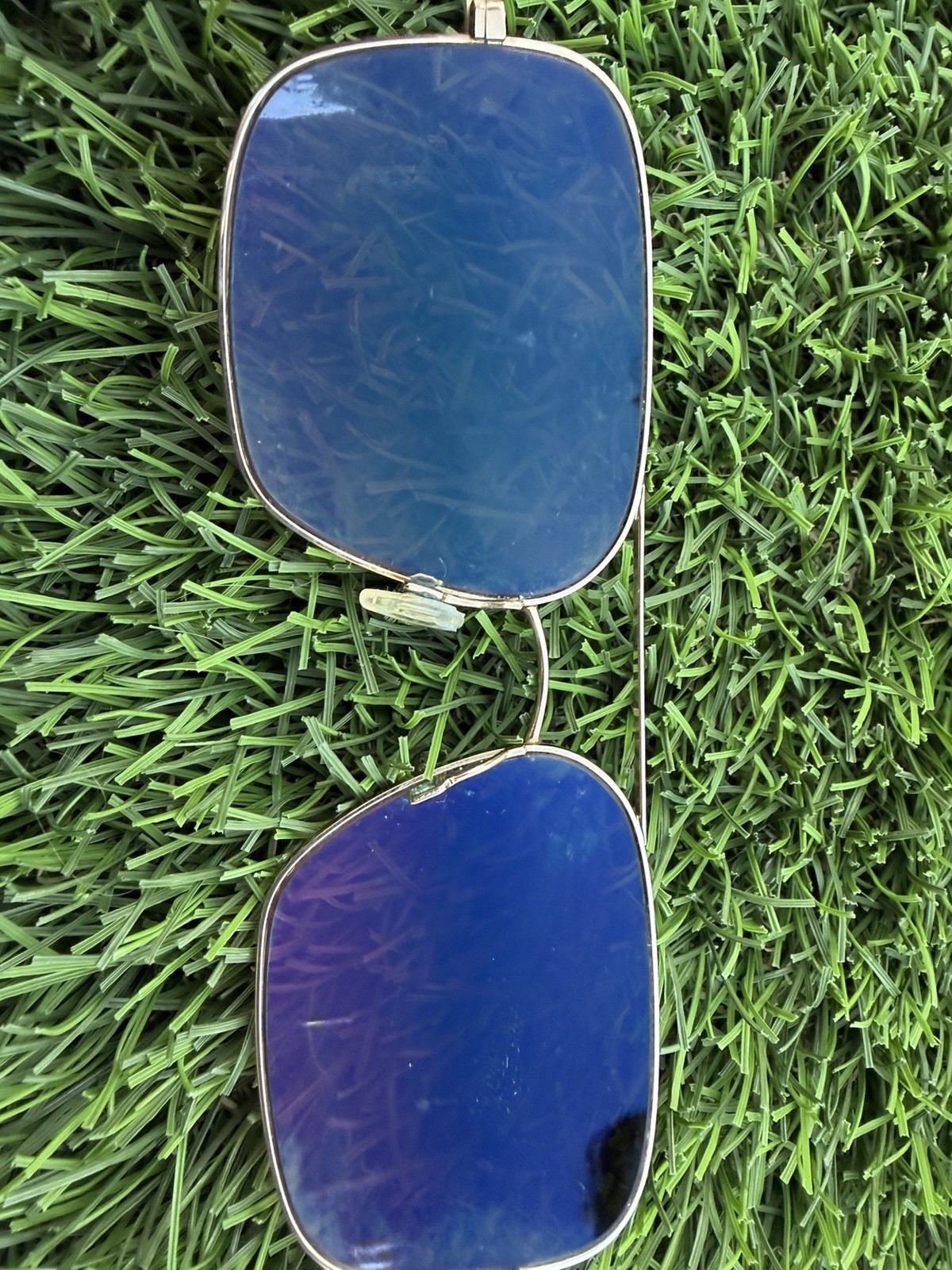 Oliver Peoples Victory 58 VFX Gold/Cognac Gradient Preowned See Description