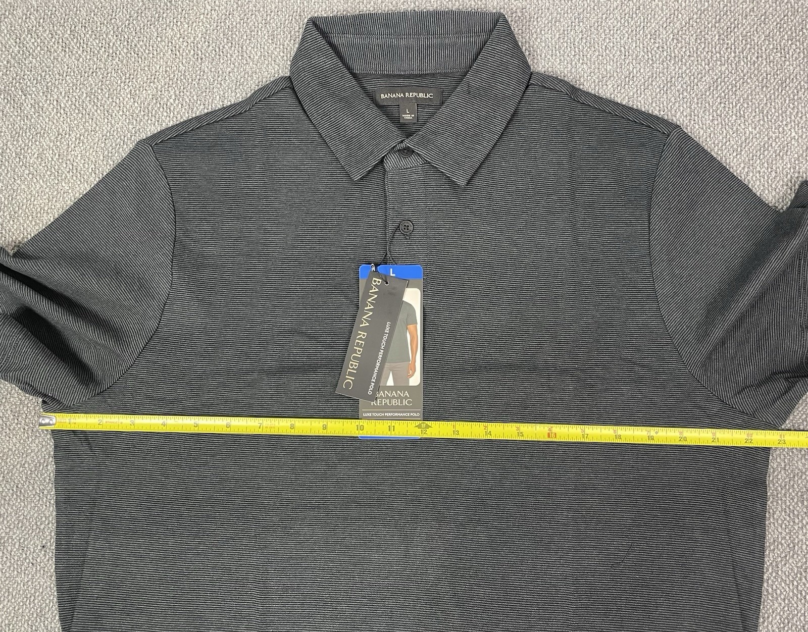 Banana Republic Men’s Luxe Polo in Green, Black or Blue Pick Your Size NWT