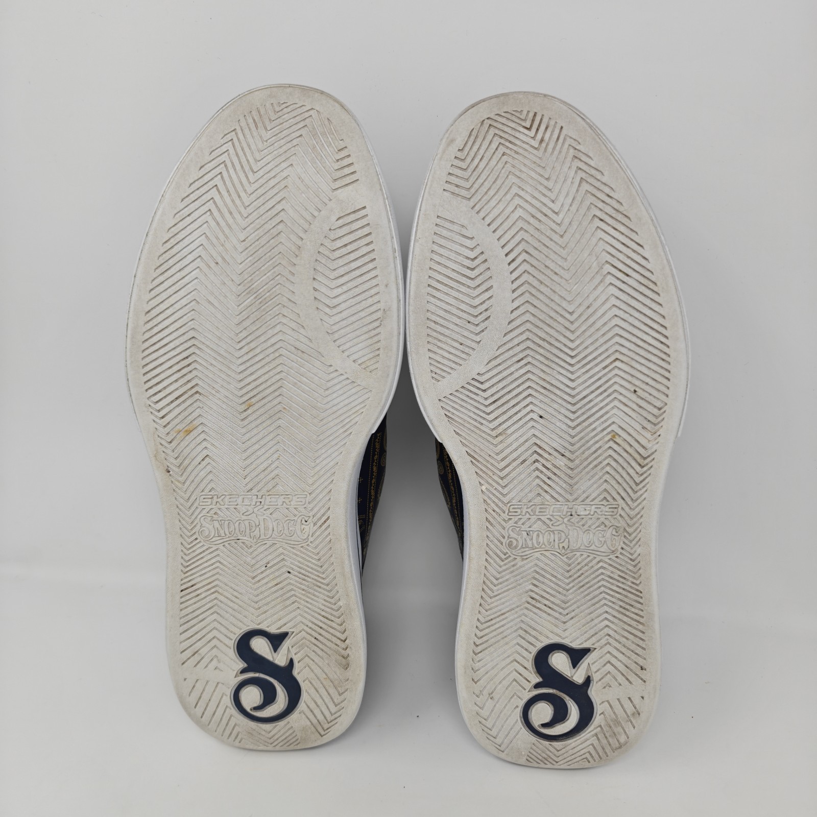 Skechers x Snoop Dogg Snoop One Double G Slip-Ins Size 10 Navy Gold