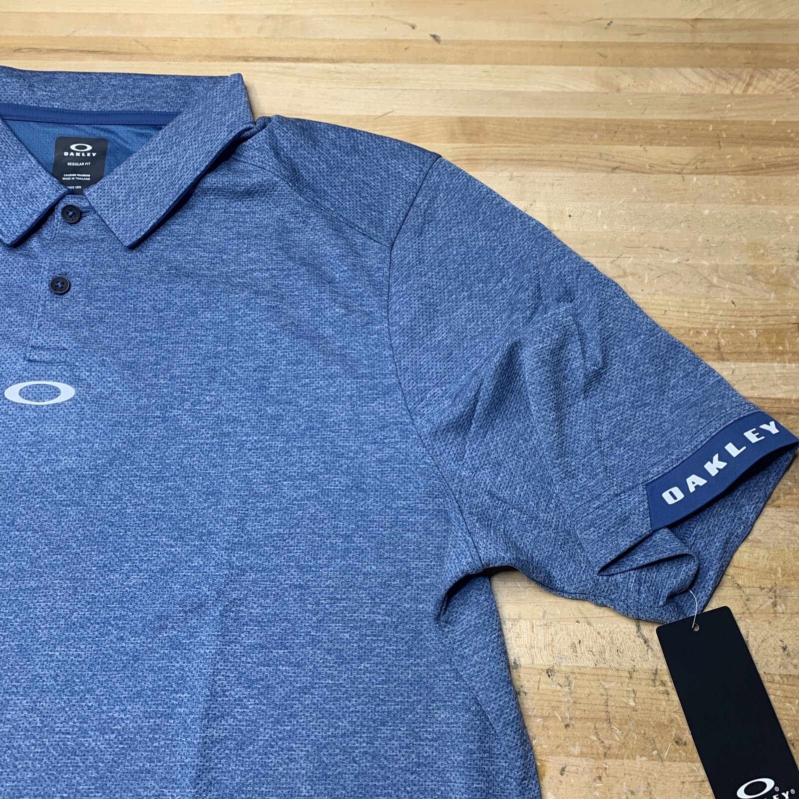 NWT Men’s Oakley Aero Ellipse Polo Golf Shirt Variety Sizes & Colors
