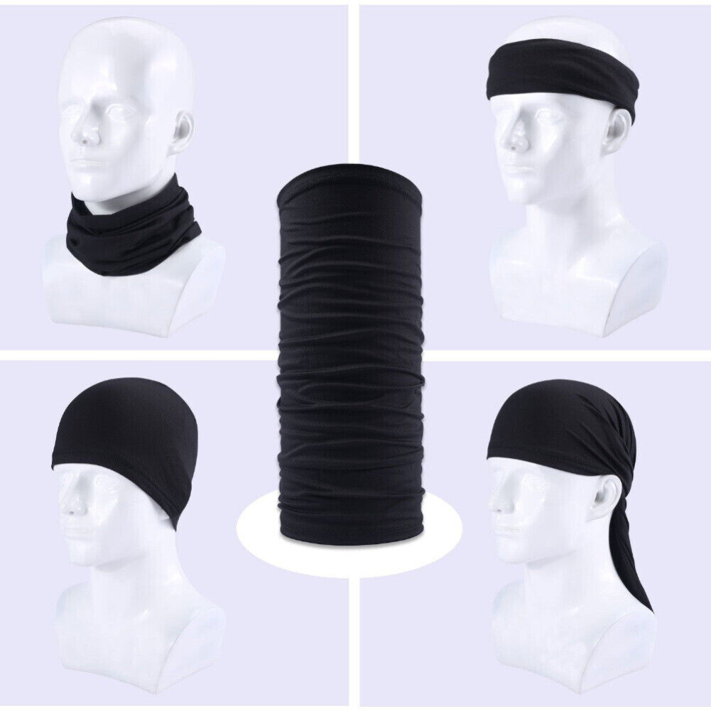 Outdoor UV Protection Half Face Mask Scarf Cycling Magic Neck Gaiter Face Cover