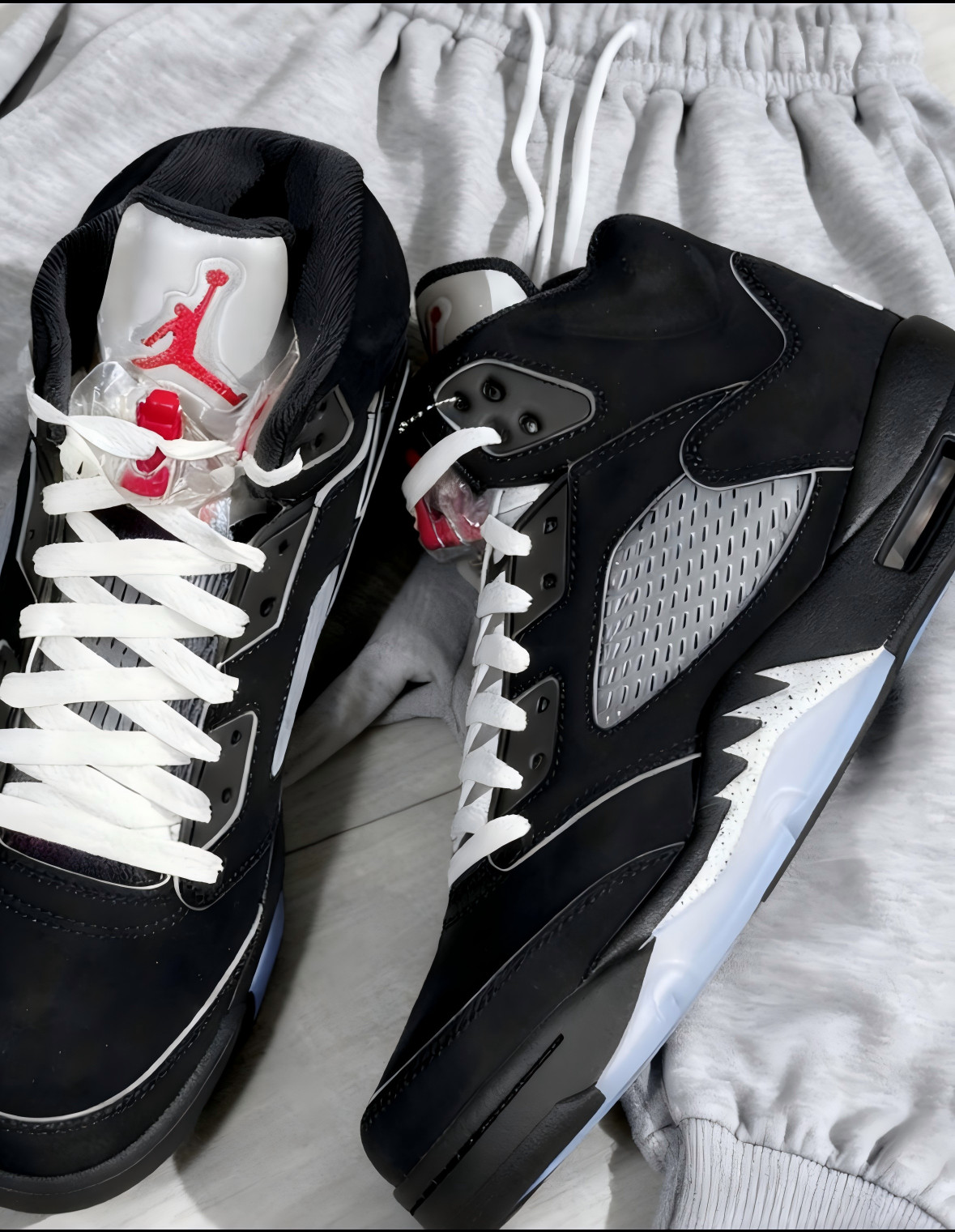 Jordan 5 “BLACK METALLIC REIMAGINED” Men’s Basketball Shoes High Top