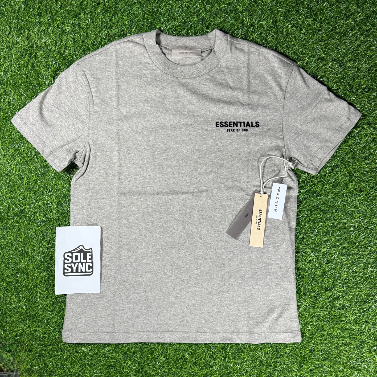 Fear of God Essentials T-Shirt SS22 Dark Oatmeal Gray – 100% Authentic (XS-XL)