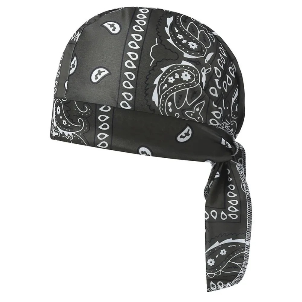 Elastic Motorcycle Wrap Biker Du Bandana Paisley Doo Rag Head Skull Cap Durag