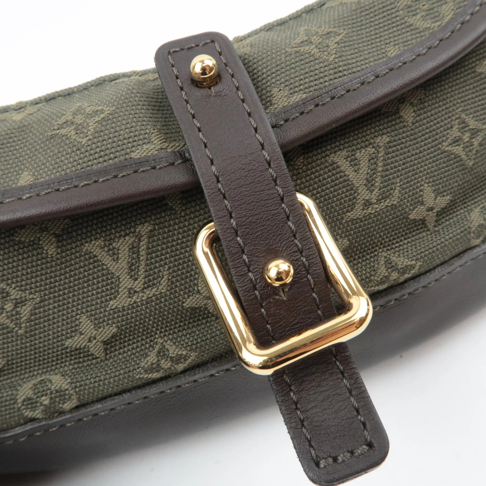 Louis Vuitton Monogram Mini Anne Sophie Mini Pouch TST Khaki M92698 Authentic