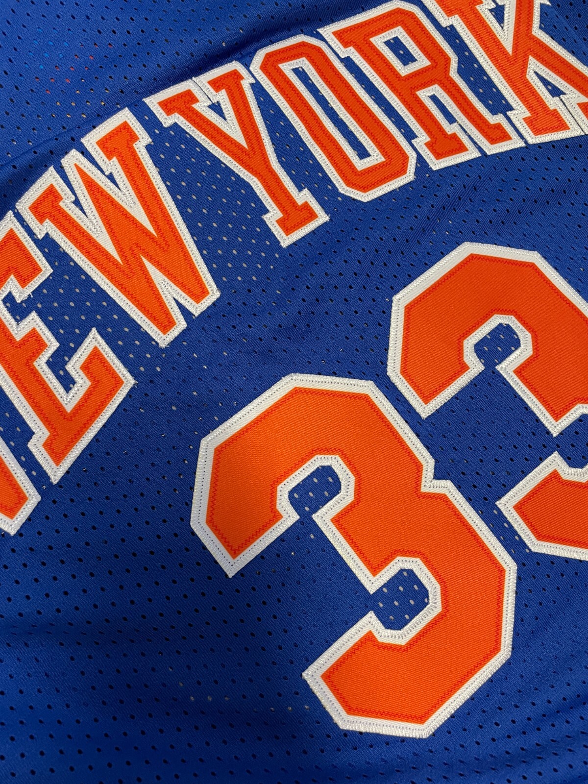 Patrick Ewing #33 Blue jersey Size S-2XL