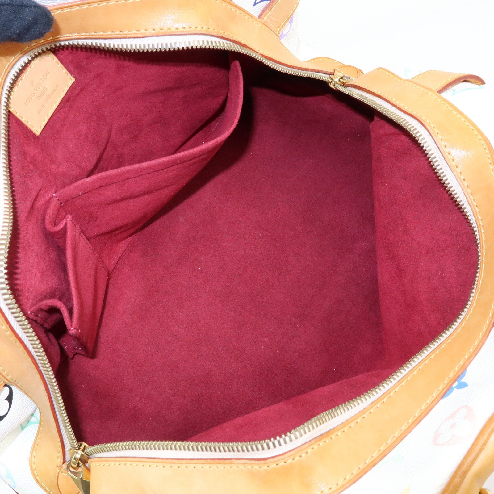 Louis Vuitton Monogram Multicolor Claudia Hand Bag Blanc M40193 Auth Used F/S