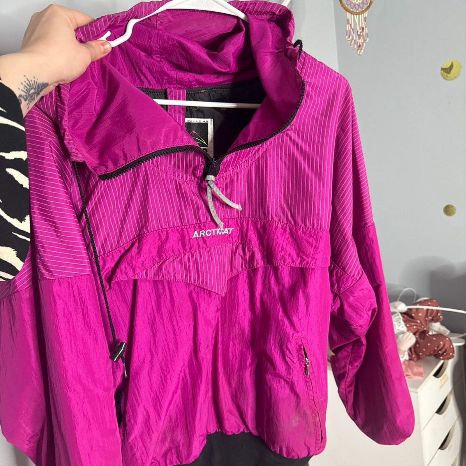 Vintage arctic cat women’s purple jacket size medium