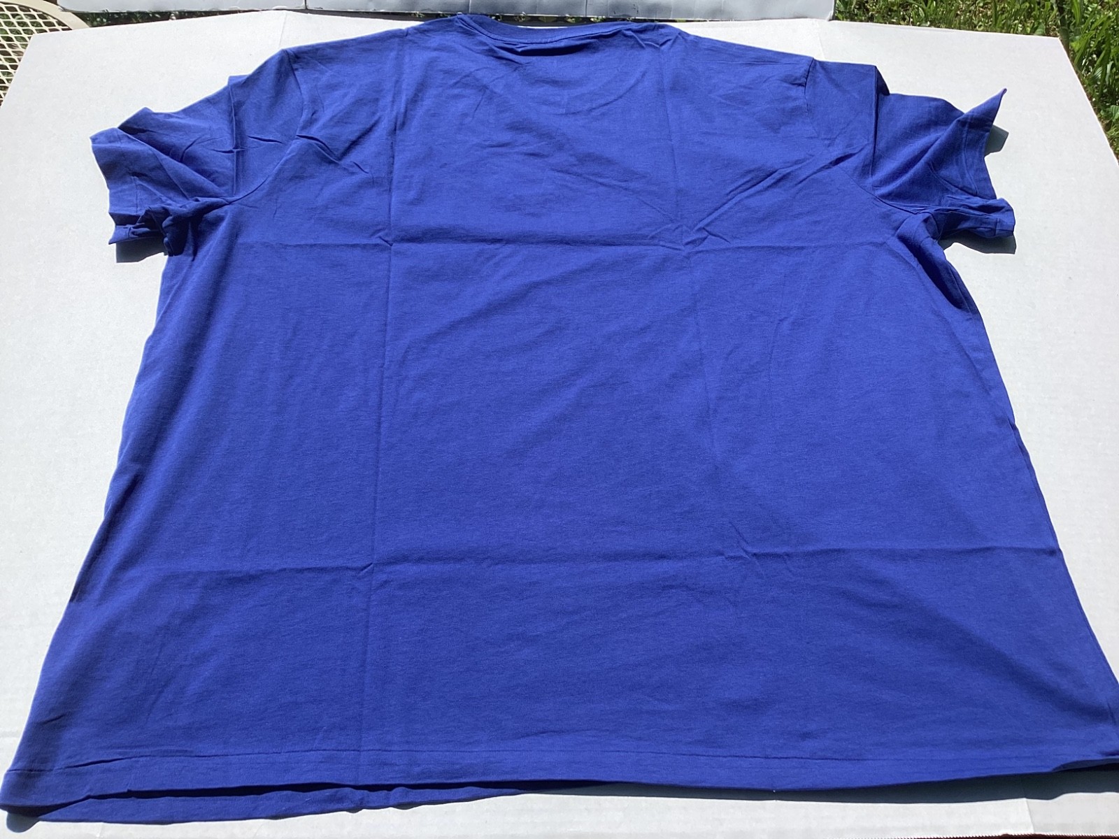 Men’s Size 4XB Polo Ralph Lauren short sleeve T-shirt crew neck Royal Blue
