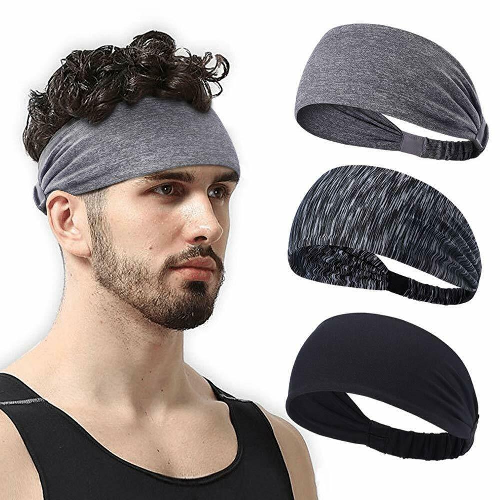 Fitness Sweatband Sport Headband Moisture Wicking Hairband Yoga Cycling Headband