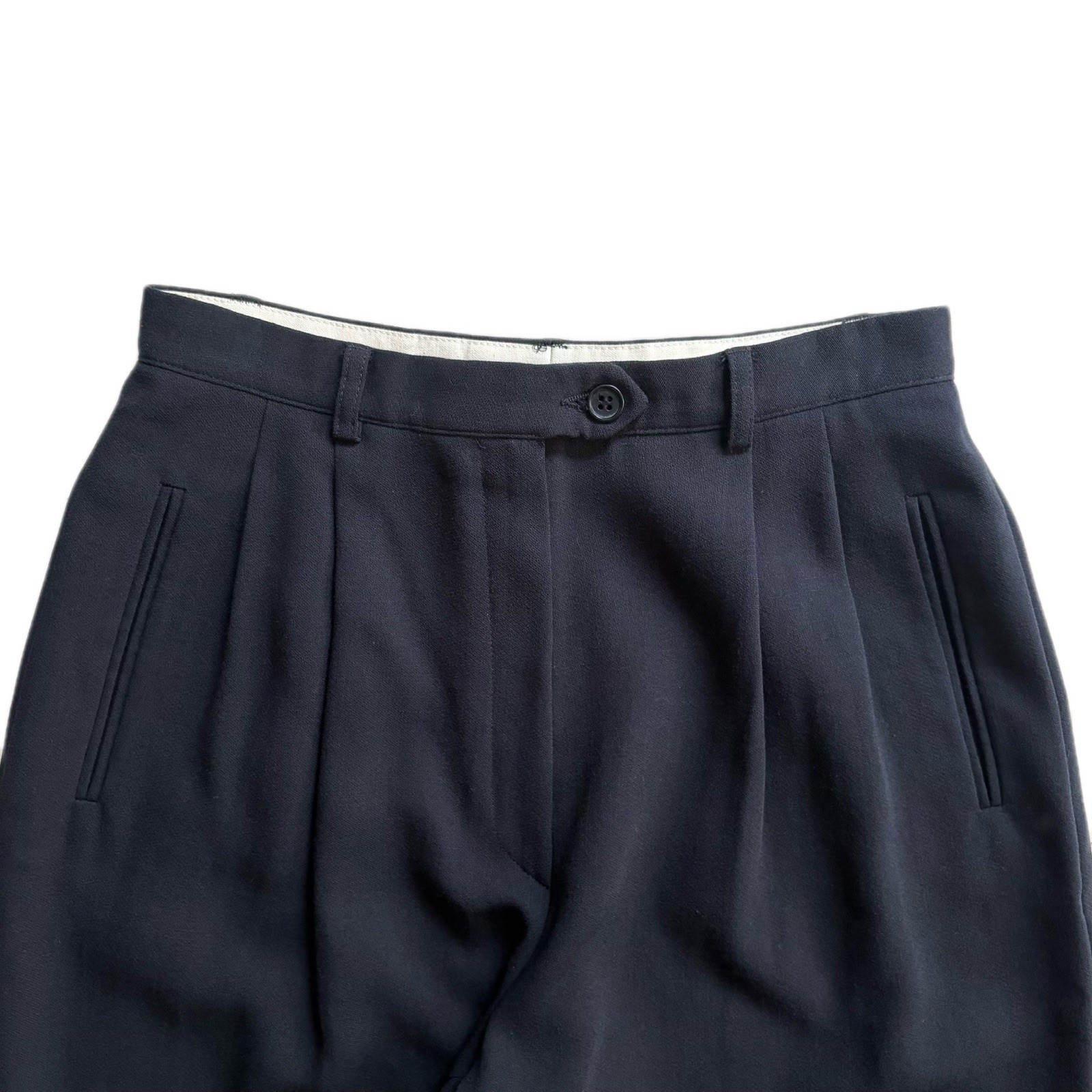 80s 90s Emporio Armani Lana wool slacks pants