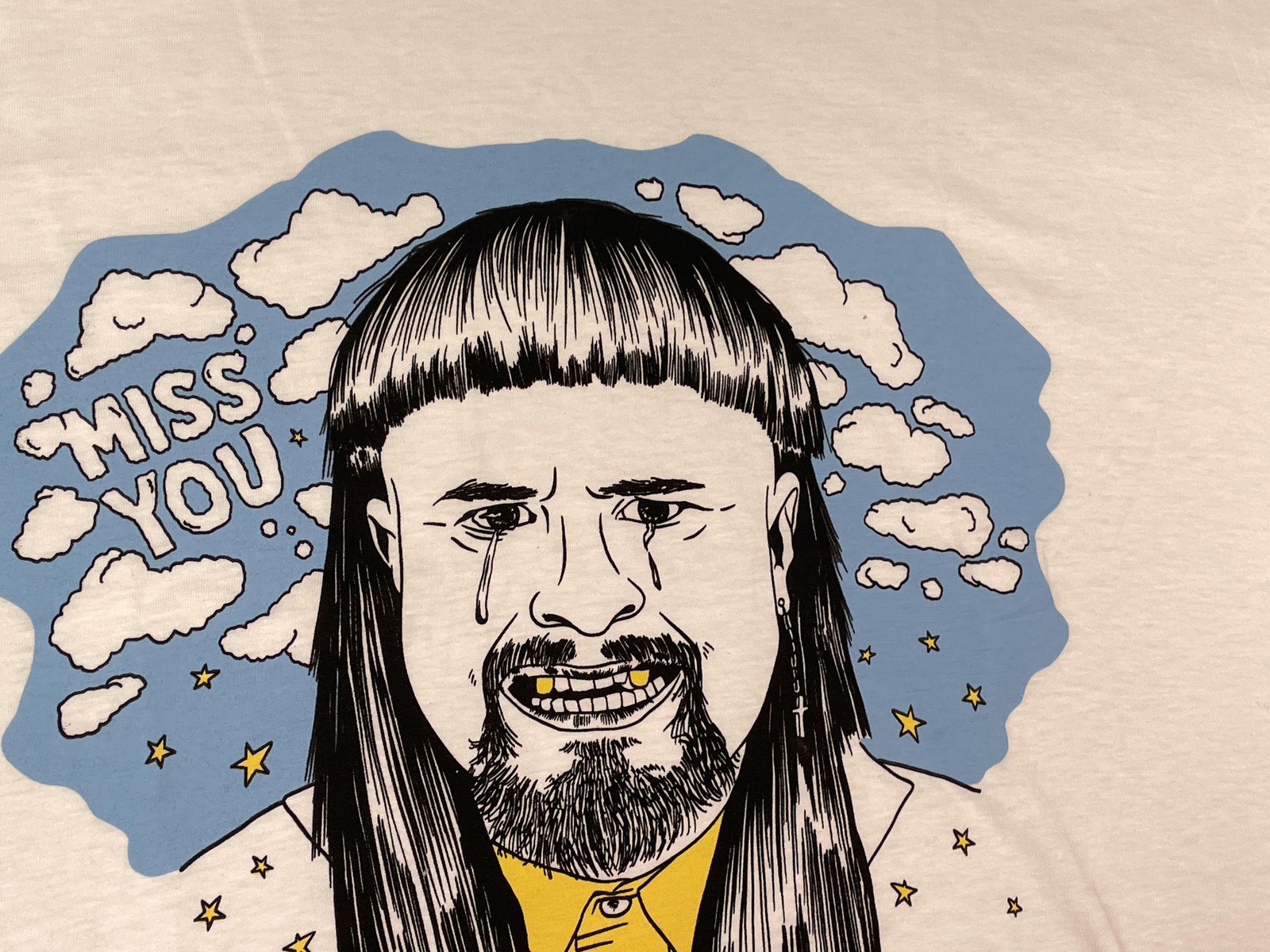 Oliver Tree T Shirt Mens 2XL Miss You Official Licensed Merch Cotton Tee Rare