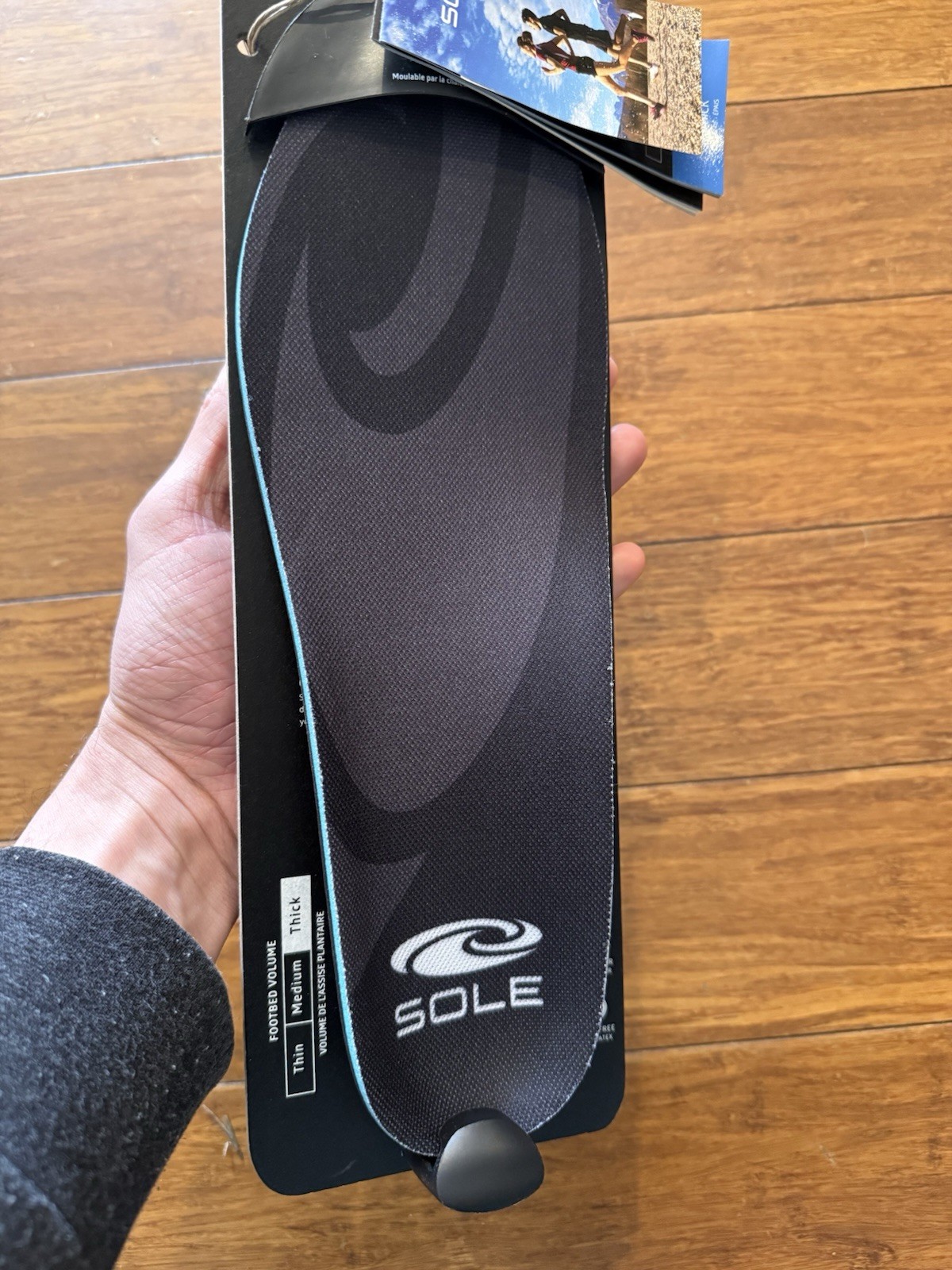 SOLE Active Thick Shoe Insoles Men 4 Women 6 Moldable Arch Support Comfort