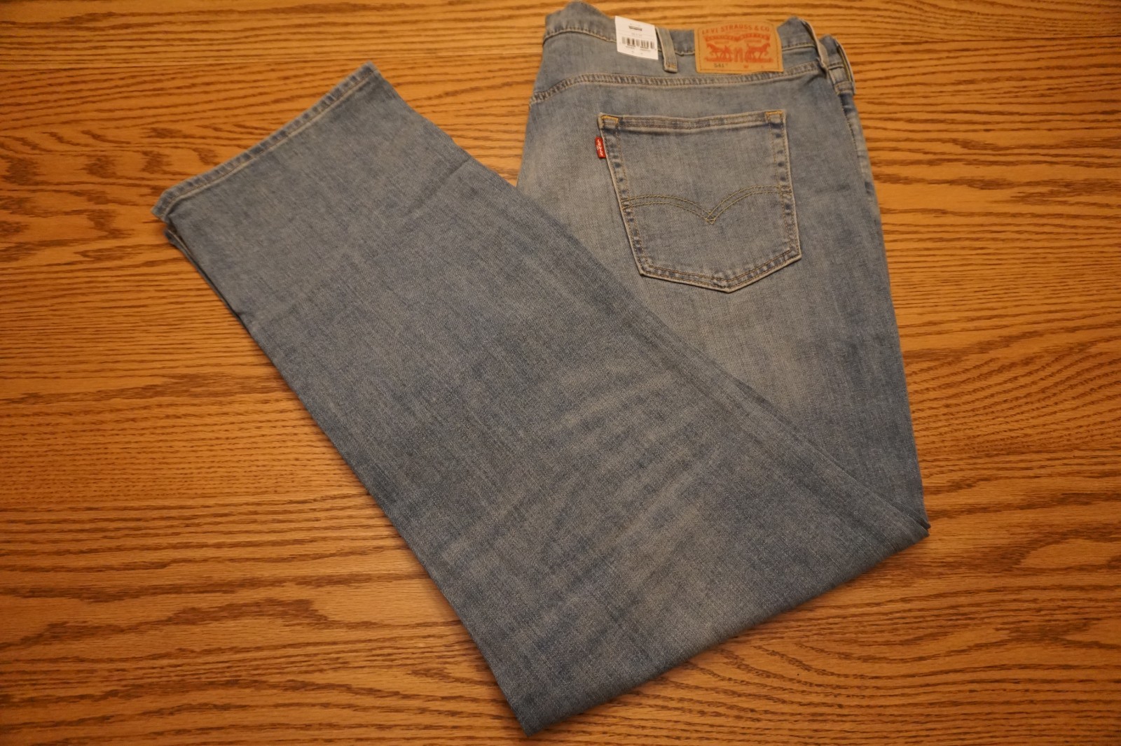 NWT MEN’S LEVI JEANS 541 Big & Tall Sizes Athletic Taper All Seasons Tech $79.50