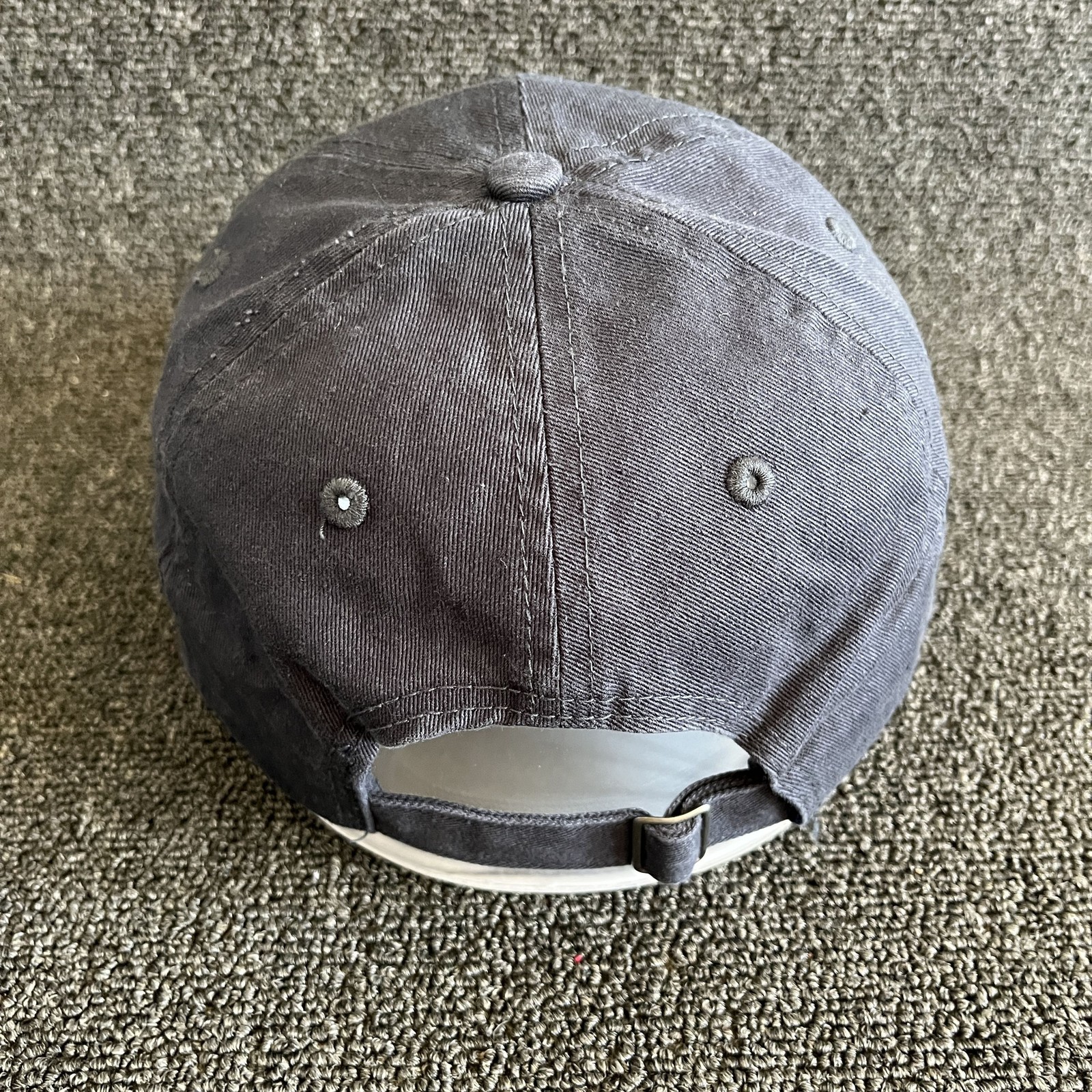 Richardson Syracuse Orange Baseball Cap Strapback Hat Charcoal Grey Adjustable N