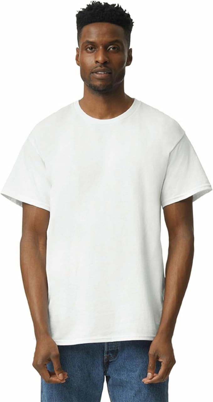 Gildan Adult Ultra Cotton T-Shirt, Style G2000, Multipack – White