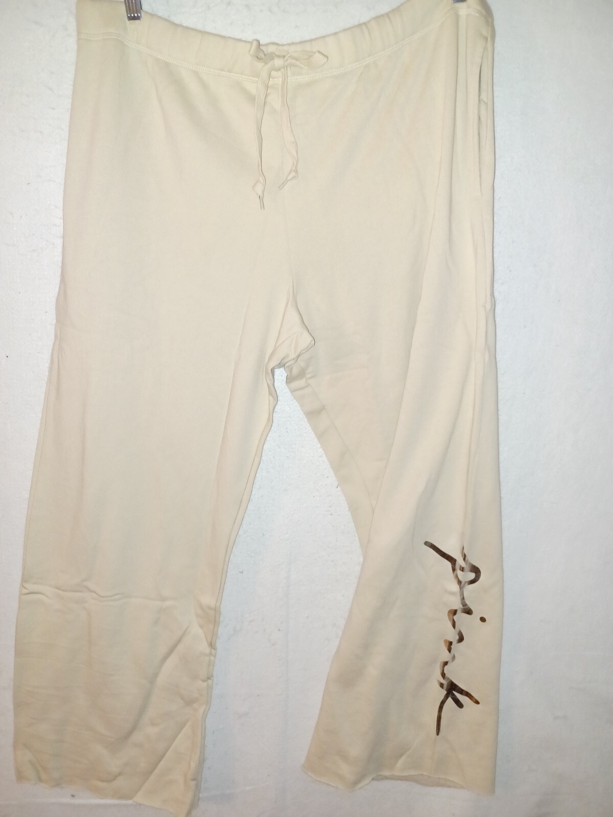 Victoria Secret PINK Sweatpants Boyfriend Wide Leg Pants XS S M L XL XXL NEW NWT
