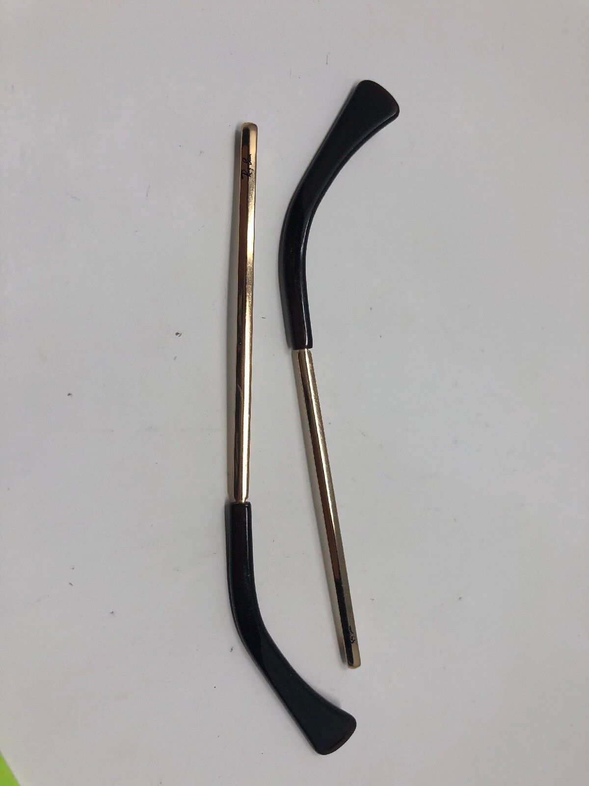 Authentic Temple Replacement PARTS Ray Ban RB3449 001/13 Gold QP62