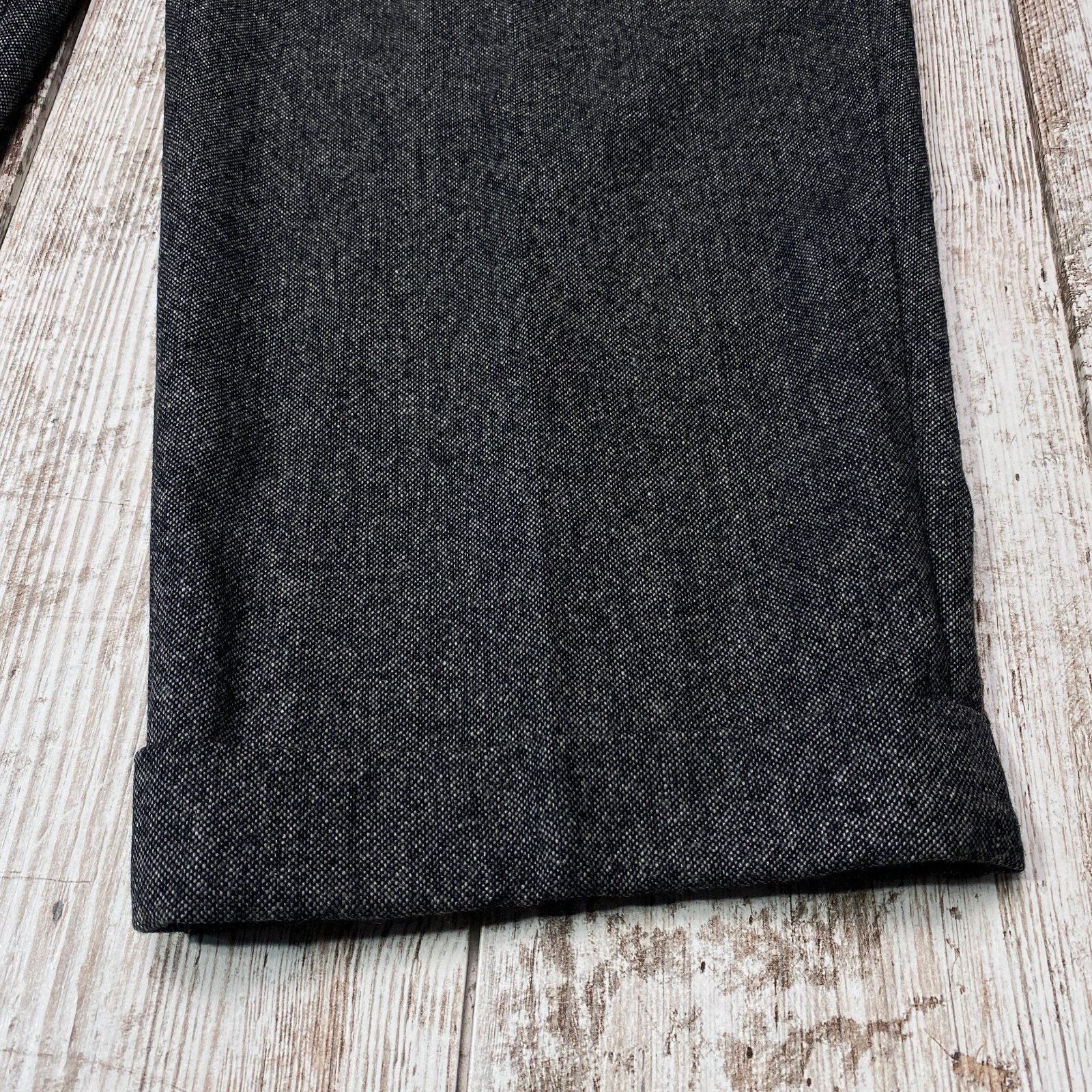 Polo Ralph Lauren Pants Mens 35×30 Wool Cashmere Pleated Cuffed Pants 7446