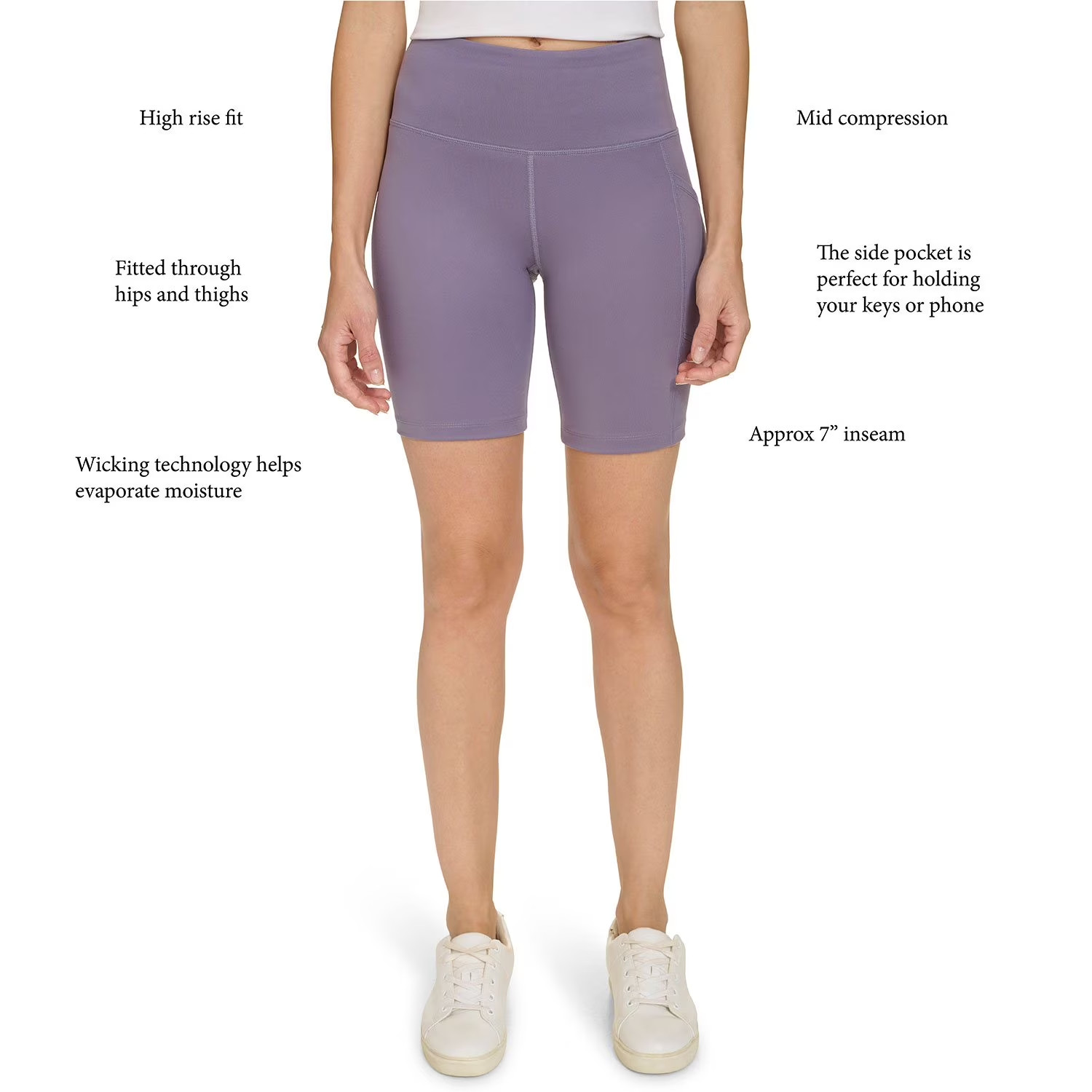 DKNY Ladies Biker Short Size XXL Iru
