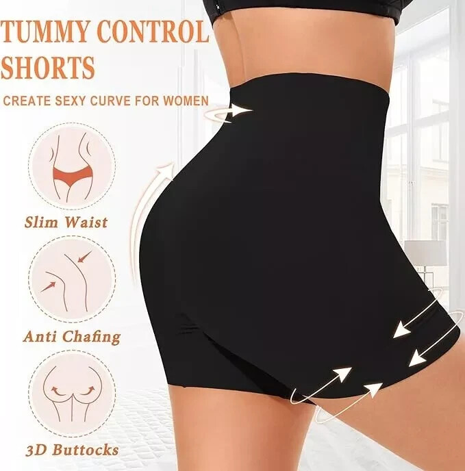 NIP / SHAPEMINT Essentials Women’s HIGH WAISTED SHAPER BOYSHORTS Panties – 3XL