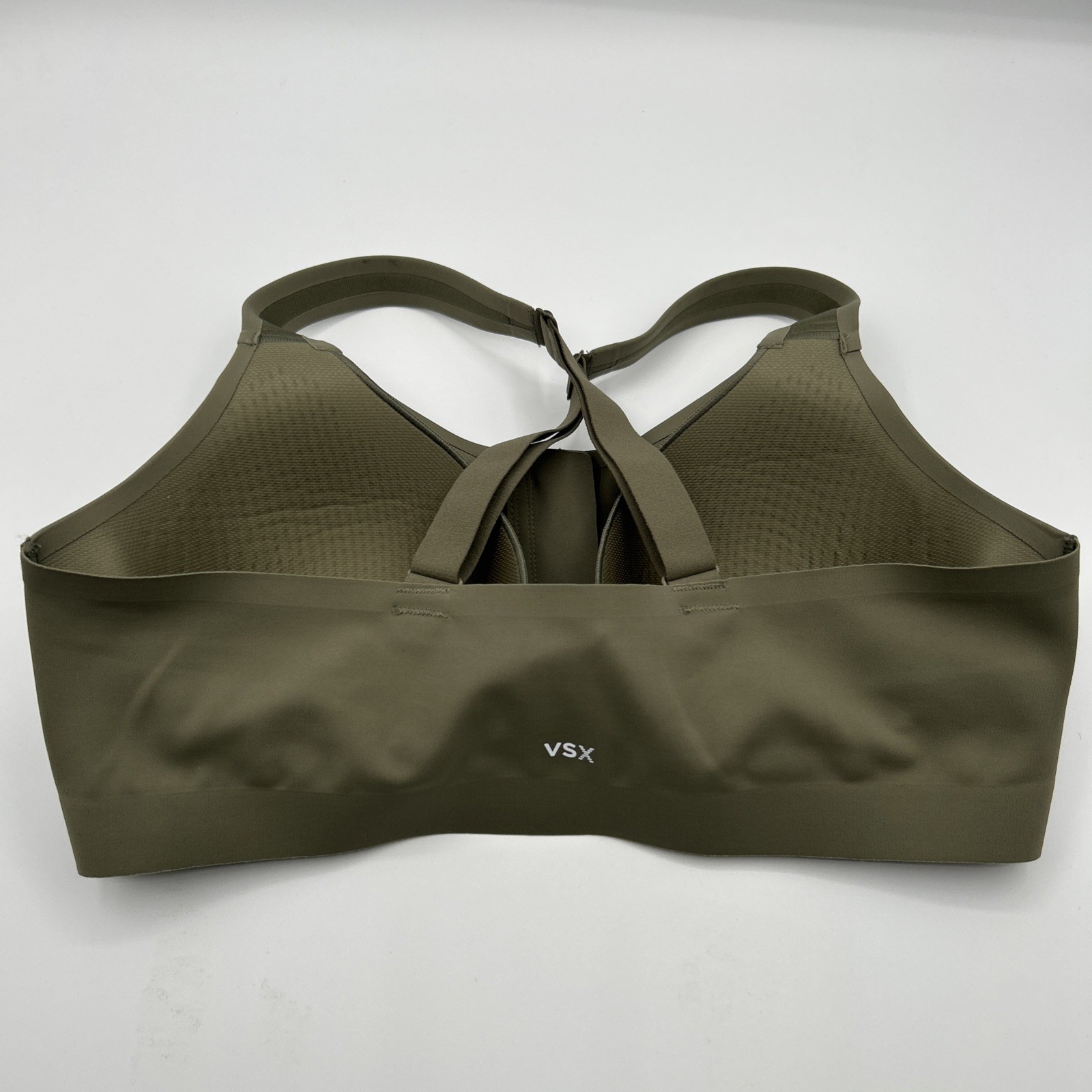 Victoria’s Secret VSX Knockout 2.0 Front-Close Sports Bra Olive Green Pick Size
