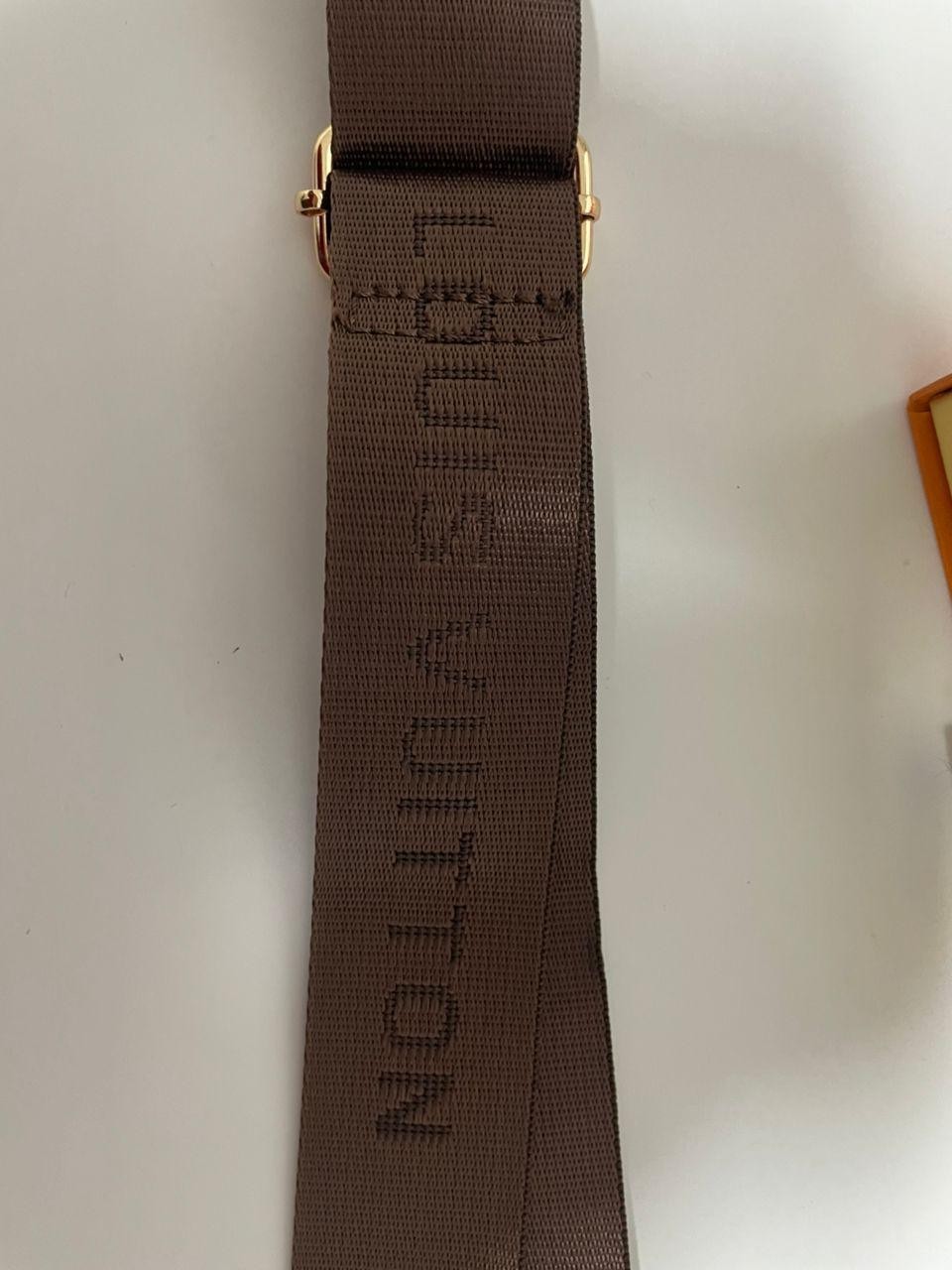 Louis Vuitton Shoulder Strap Adjustable Crossbody Shoulder Replacement Brown lv