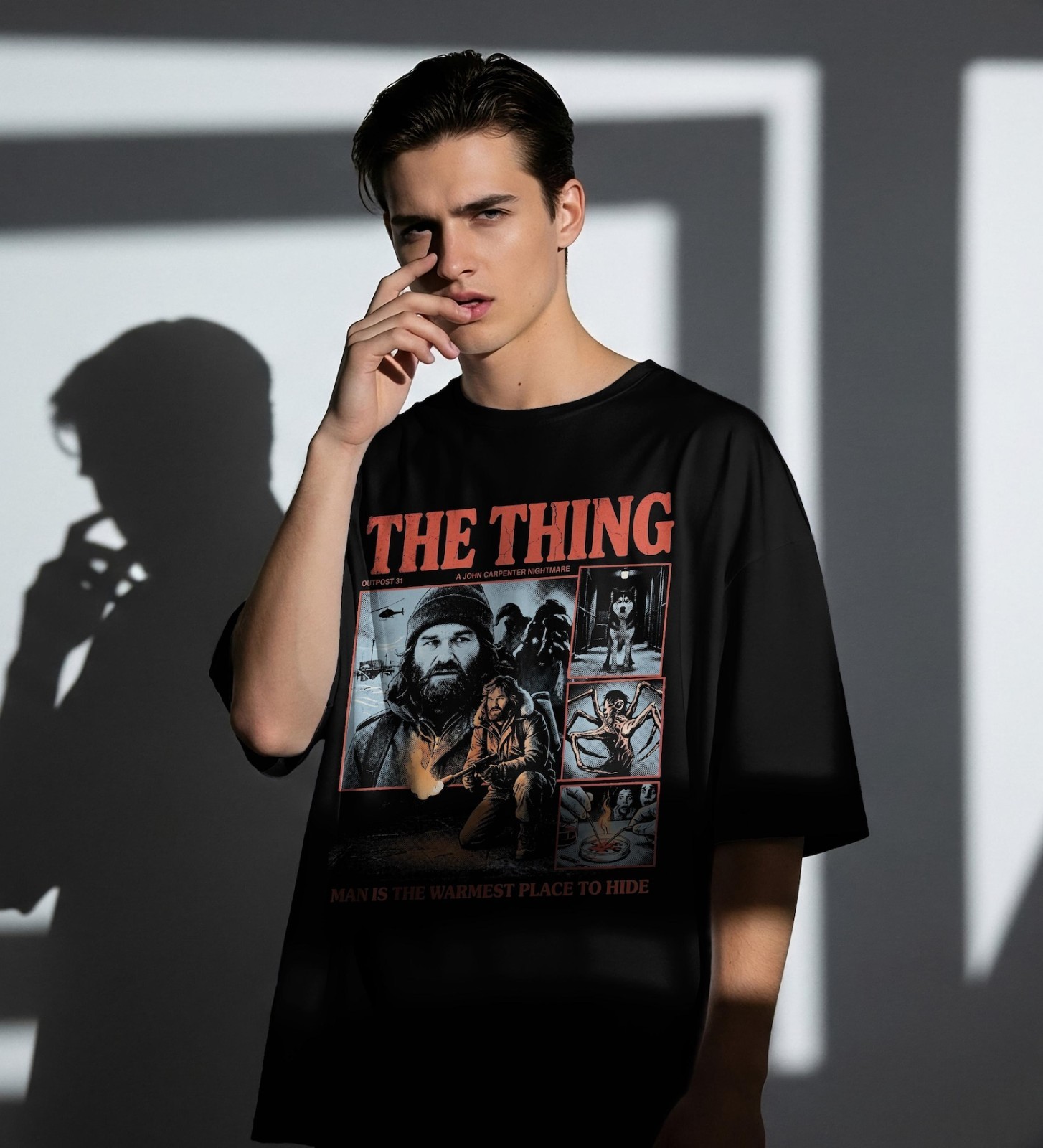 The Thing Movie Shirt, 80s Sci Fi Horror Tee, MacReady Film Lover Gift