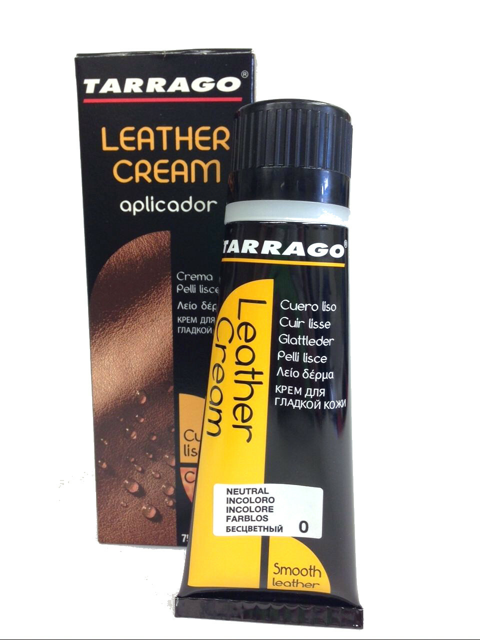 Tarrago Leather Cream Tube with Applicator, 75 ml