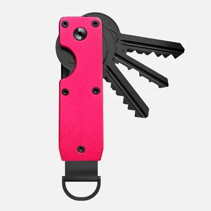 Key Organizer Compact Holder Metal Key Chain Minimalist Key Case Holder for Keyc