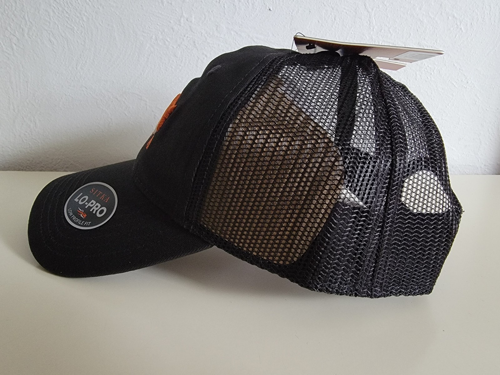 SITKA Icon Lo Pro Cap Hat Hunting Black Low Profile One Size Trucker Hat NWT