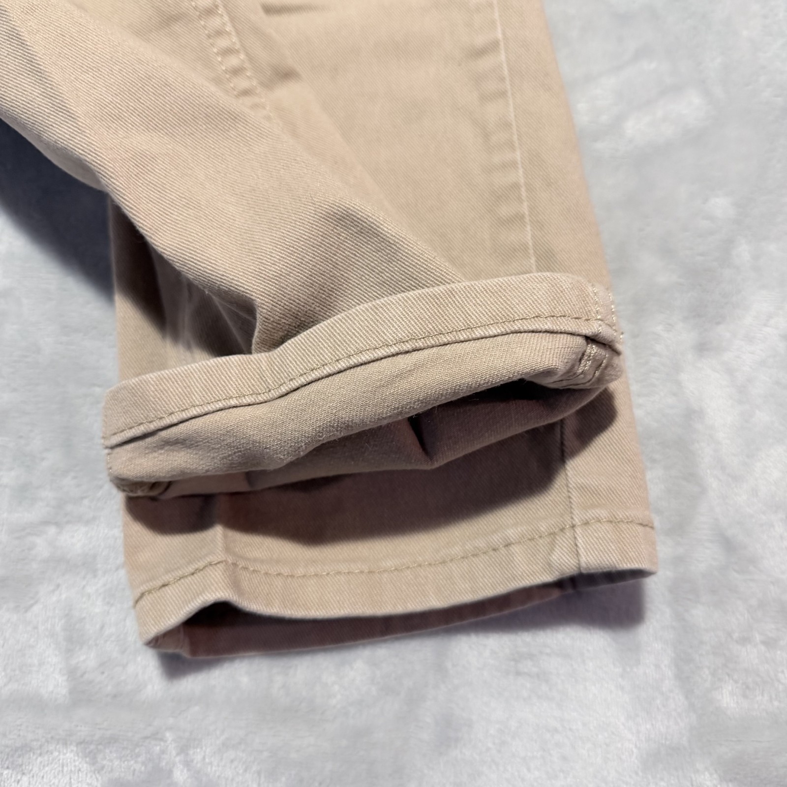 Levis 511 All Seasons Tech Pants Mens 32×32 Beige Slim Straight Fit Red Tab
