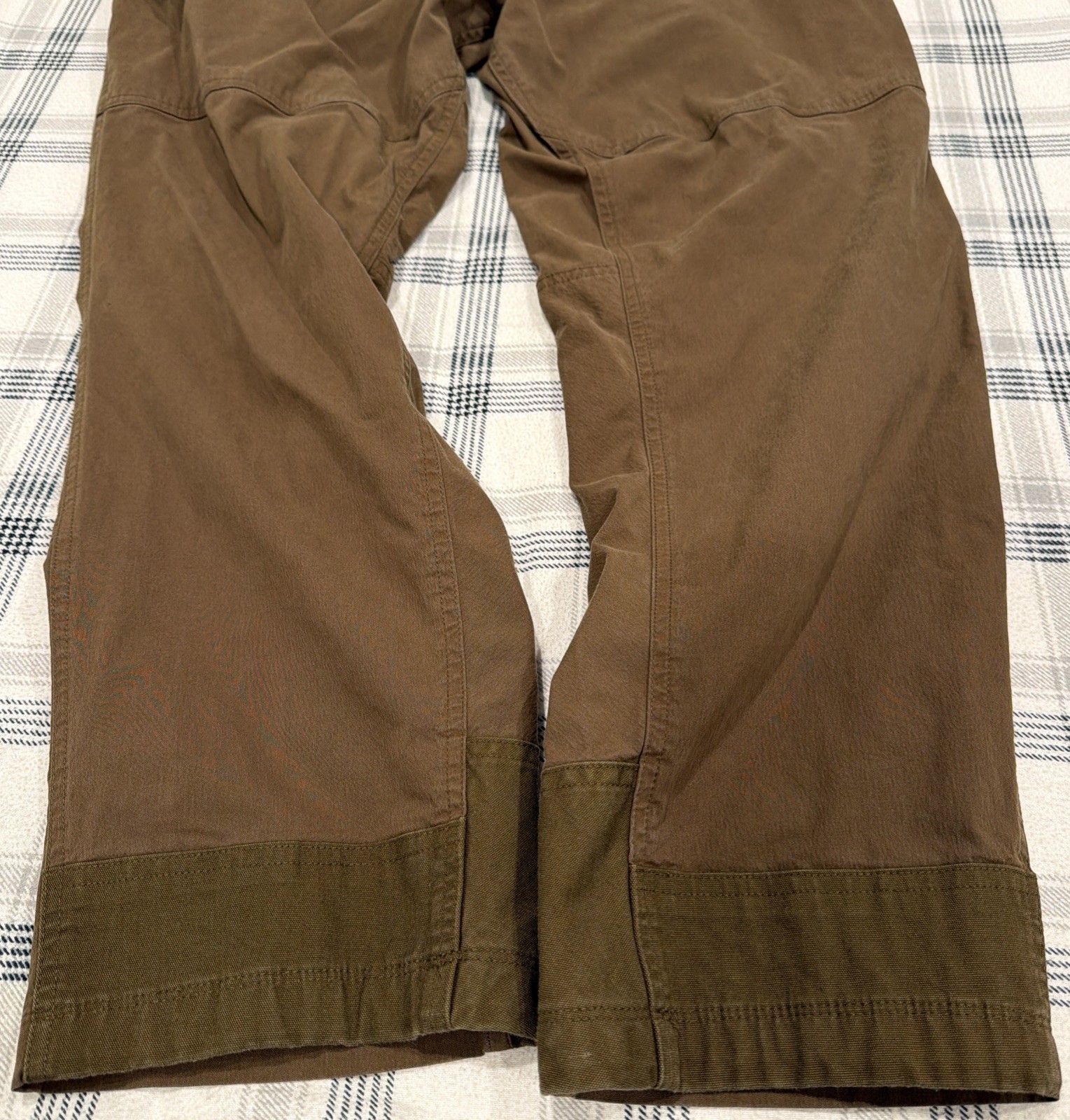 Eddie Bauer First Ascent Pants Men 36×30 Brown Guides Day Off Tactical Hiking