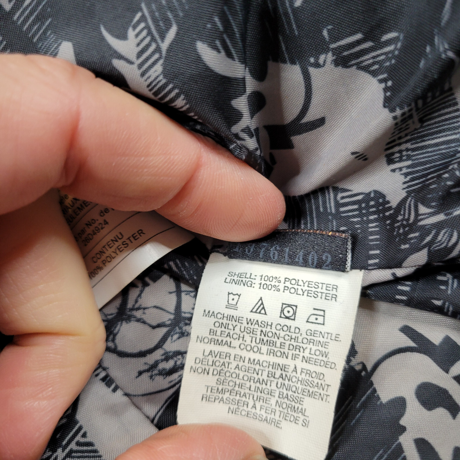 Oakley Jacket Womens Small Black Zip Winter Coat Insulated Pockets Outdoor READ*