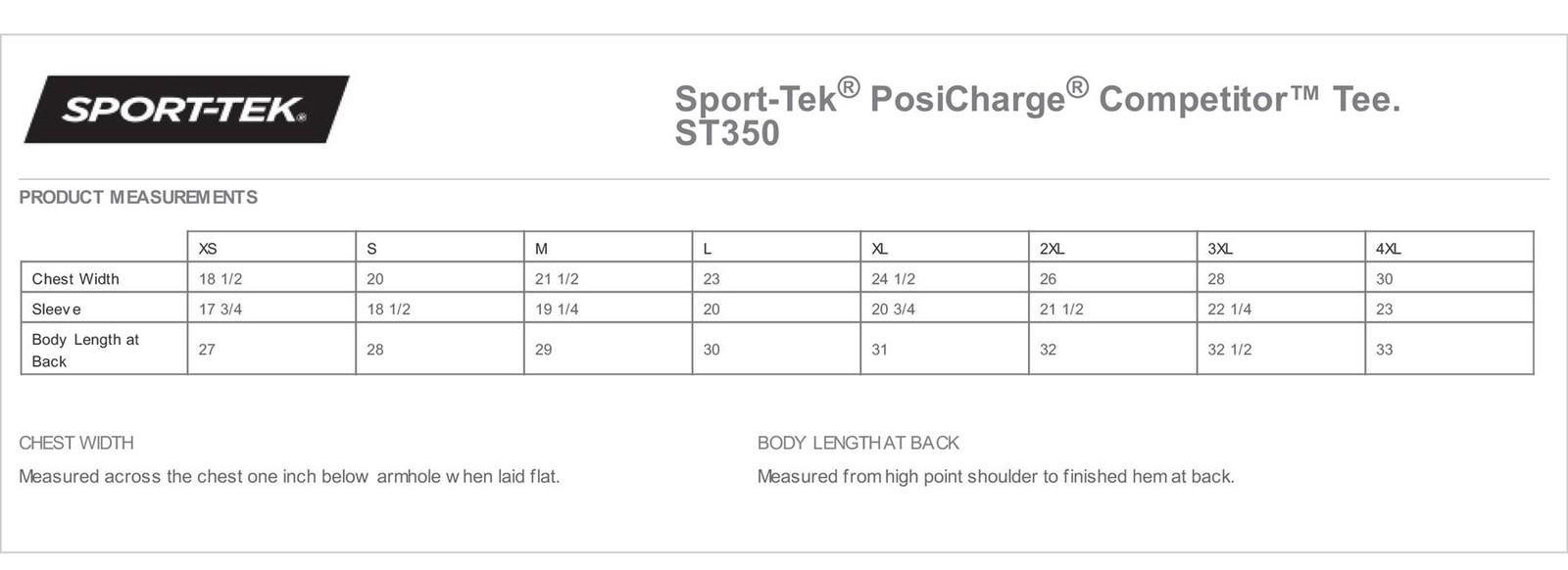 Sport-Tek Mens Short Sleeve Dri-Fit PosiCharge Gym Workout T-Shirt ST350