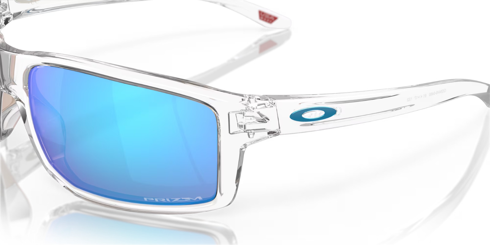 Oakley Sunglasses Gibston OO9449-0460 Polished Clear Frame / PRIZM Sapphire Lens