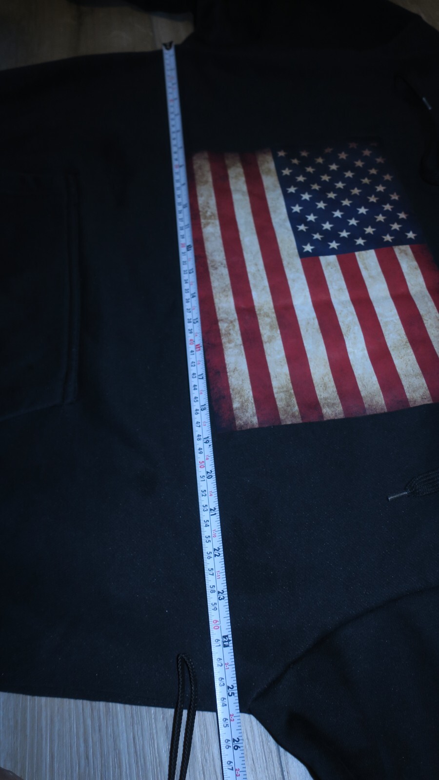 Boss Wear Men’s XL USA American Flag Hoodie Sweatshirt Pride United States ✅
