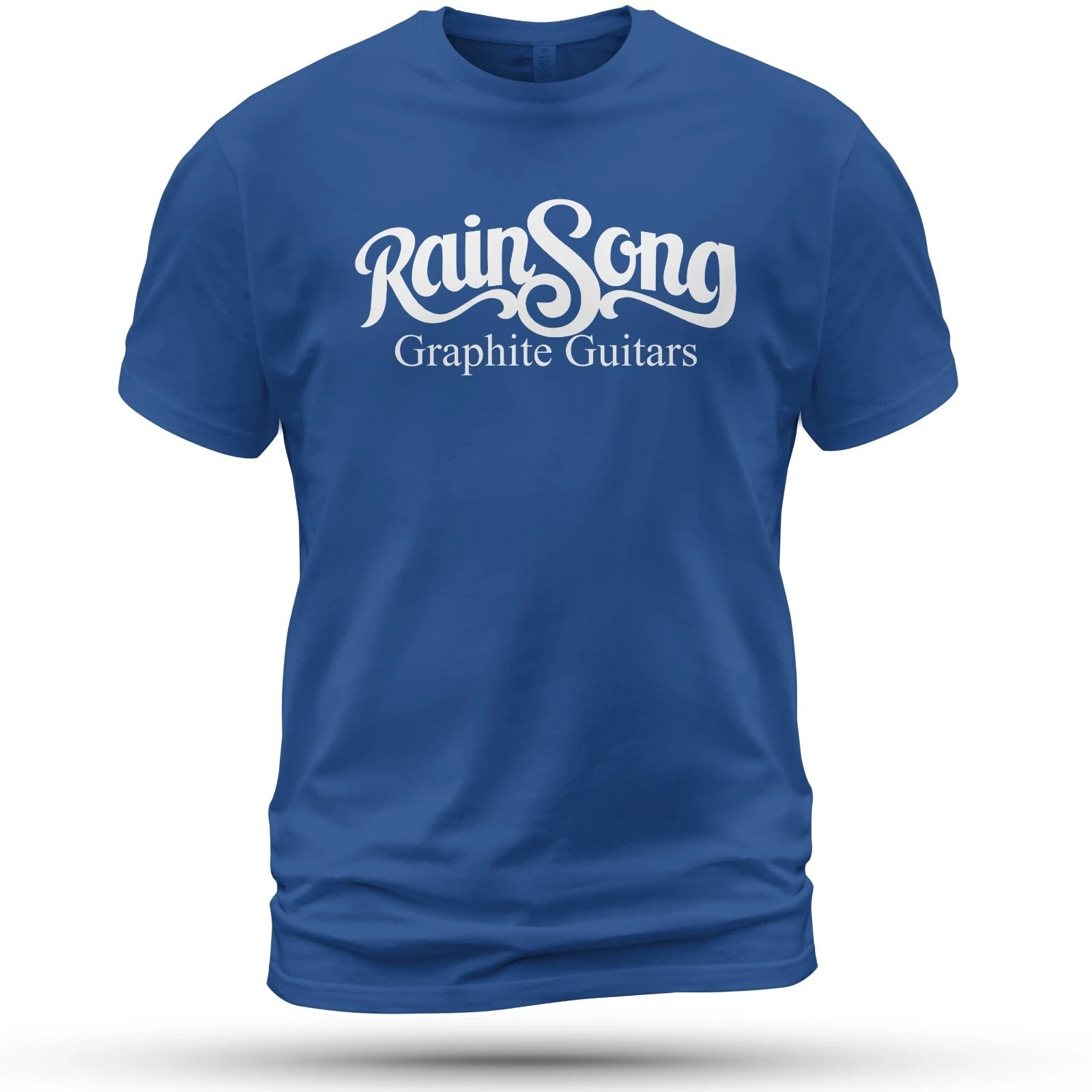 NEW RainSong Guitars Logo T-Shirt Cotton Size S-5XL