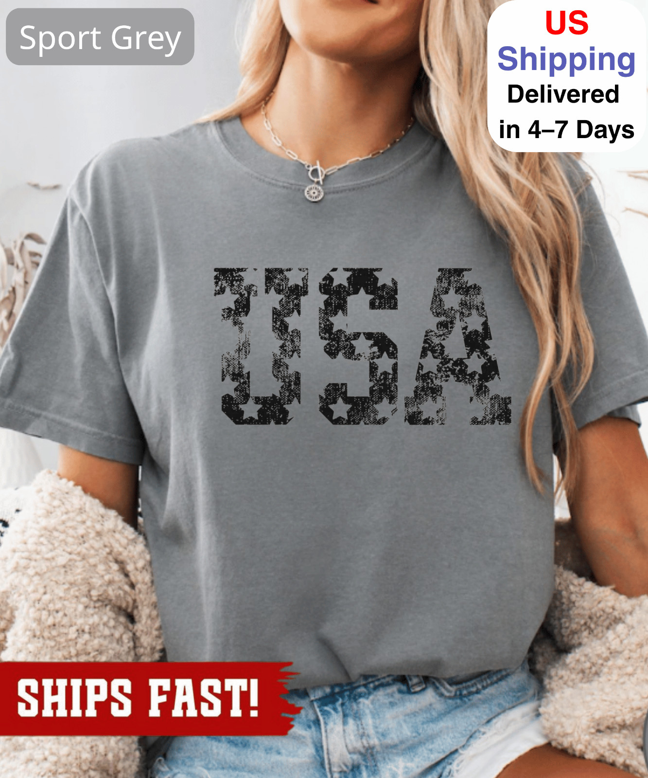 Retro USA Shirt, 4th of July Shirt, Usa T-Shirt, Big USA Tshirt, USA Shirt, Usa