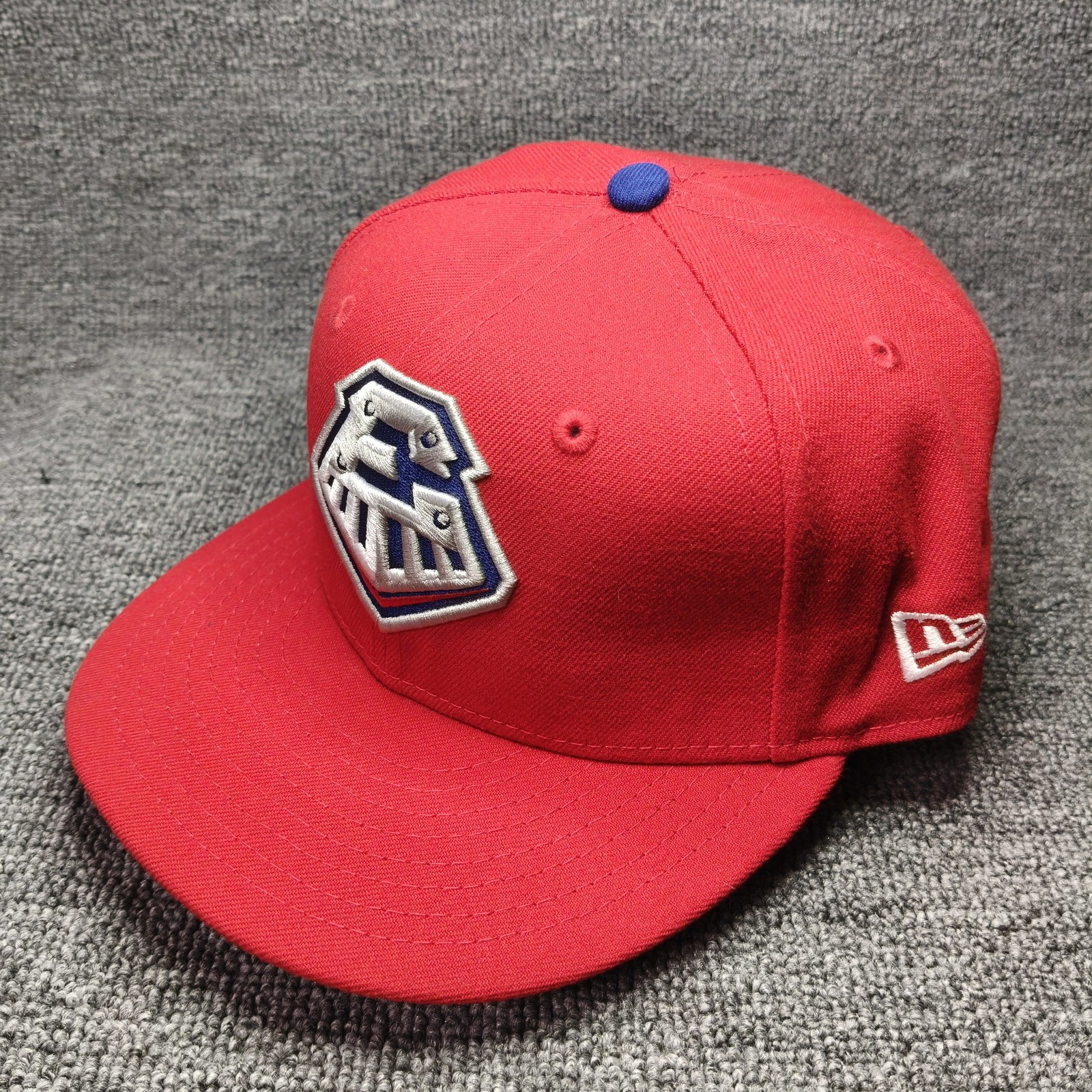 New Era Albuquerque Isotopes 59FIFTY Fitted Red 7 1 4 Hat