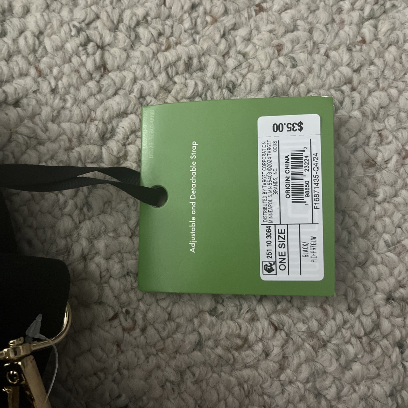 Kate Spade New York x Target Polka Dot Knit Crossbody Bag Purse White Black
