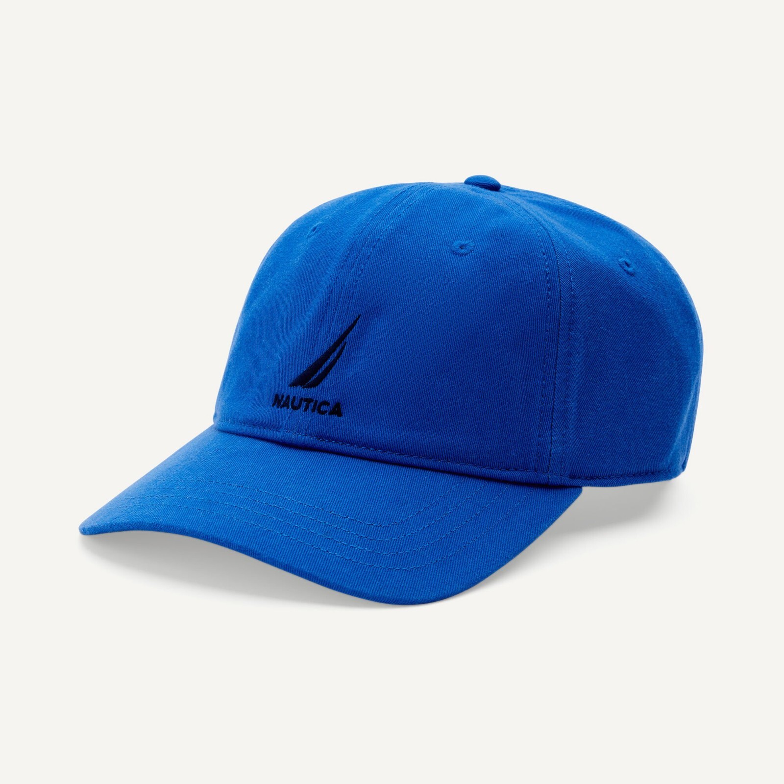 Nautica Men’s Embroidered Logo Cap Chino Twill Baseball Cap Adjustable One Size